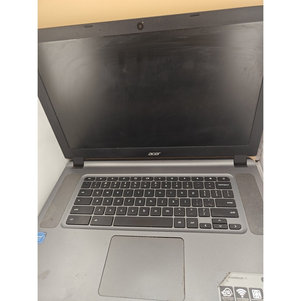 Acer Chromebook N15Q9 15.6in Laptop 4GB RAM AS IS No Charger Untested